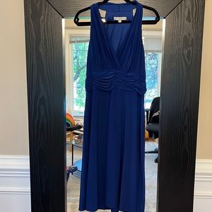 size 16 blue Evan Picone dress